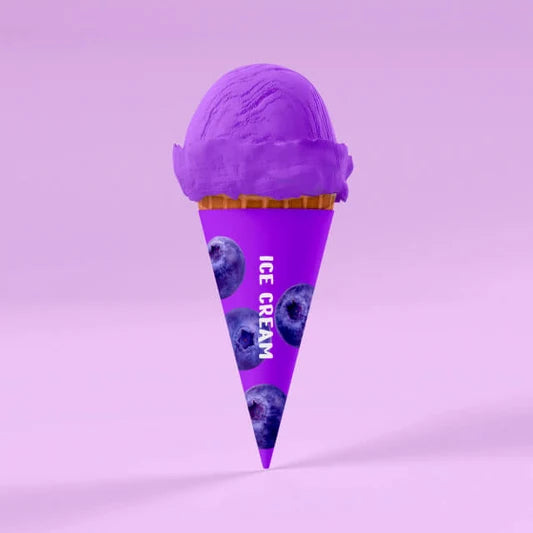 Blueberry Ice Cream
